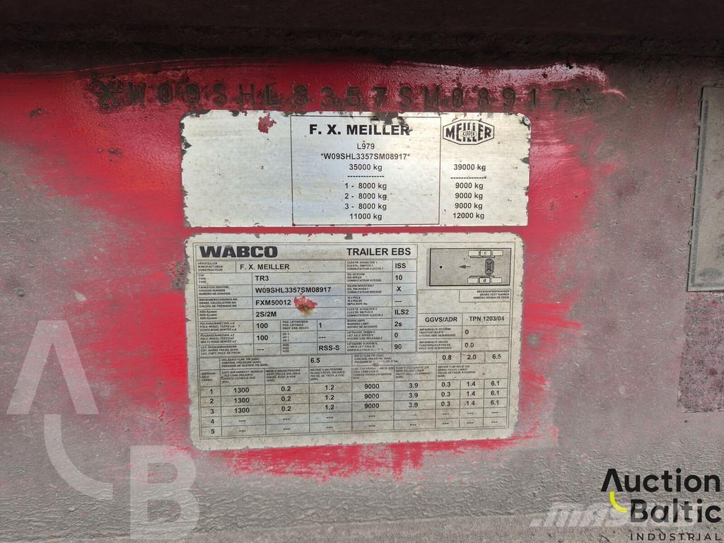 Meiller MHPS 41/3 Тентованные полуприцепы