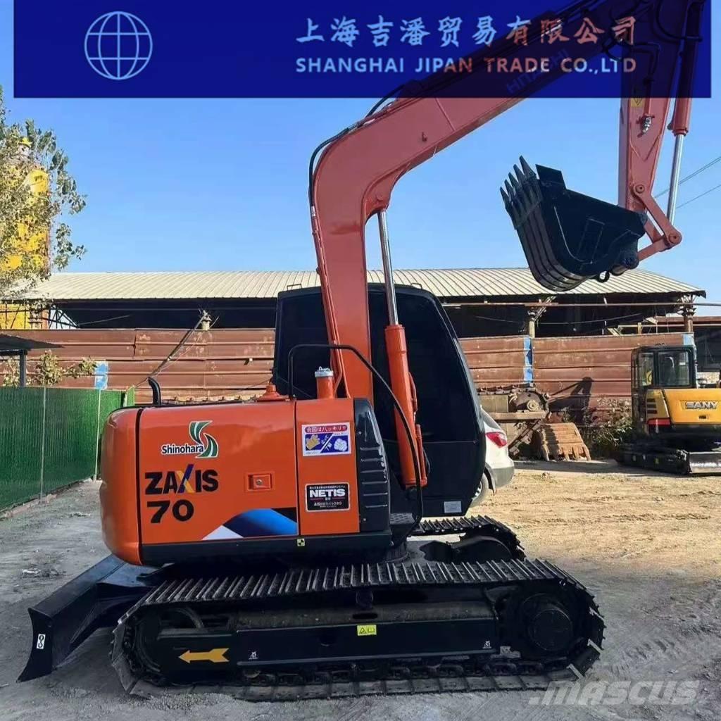 Hitachi ZX 70 Малые экскаваторы 7т-12т
