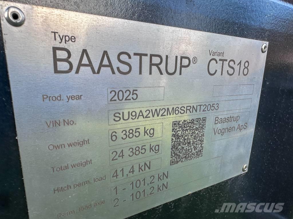 Baastrup CTS 18 Tons Тракторные самосвальные прицепы