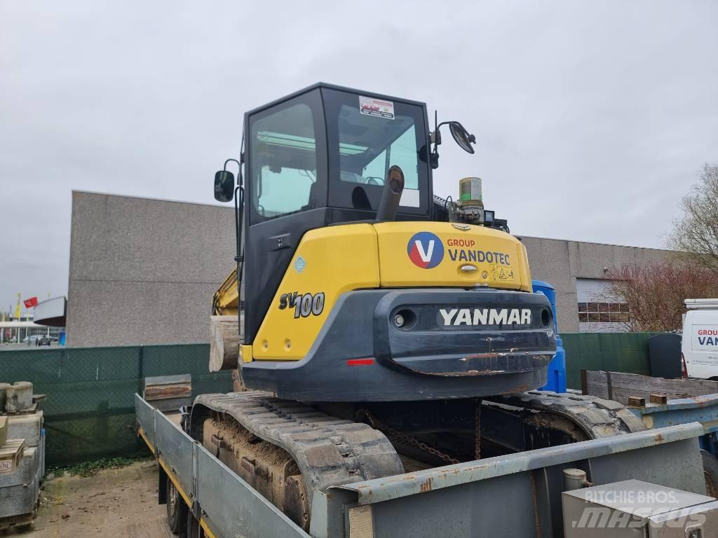 Yanmar SV 100 Малые экскаваторы 7т-12т