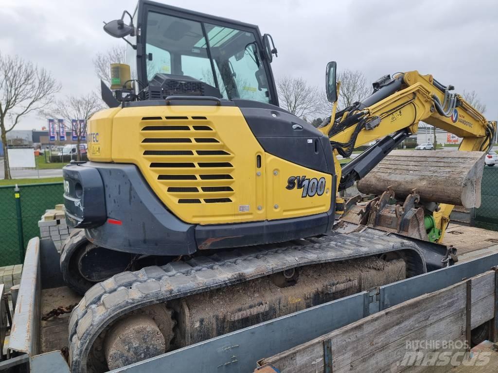 Yanmar SV 100 Малые экскаваторы 7т-12т