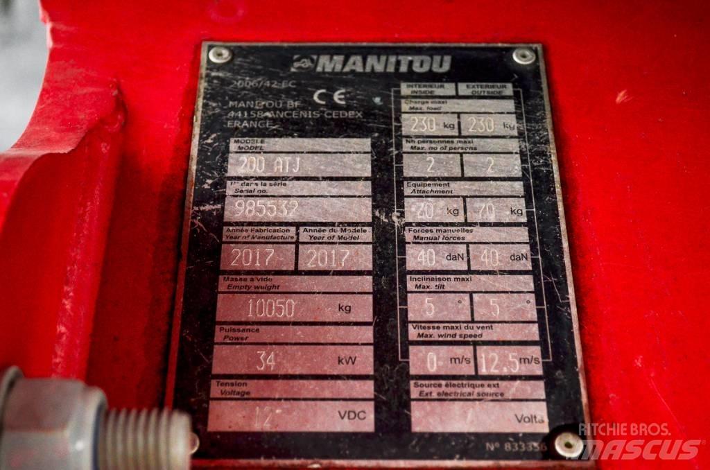 Manitou 200 ATJ Коленчатые подъемники
