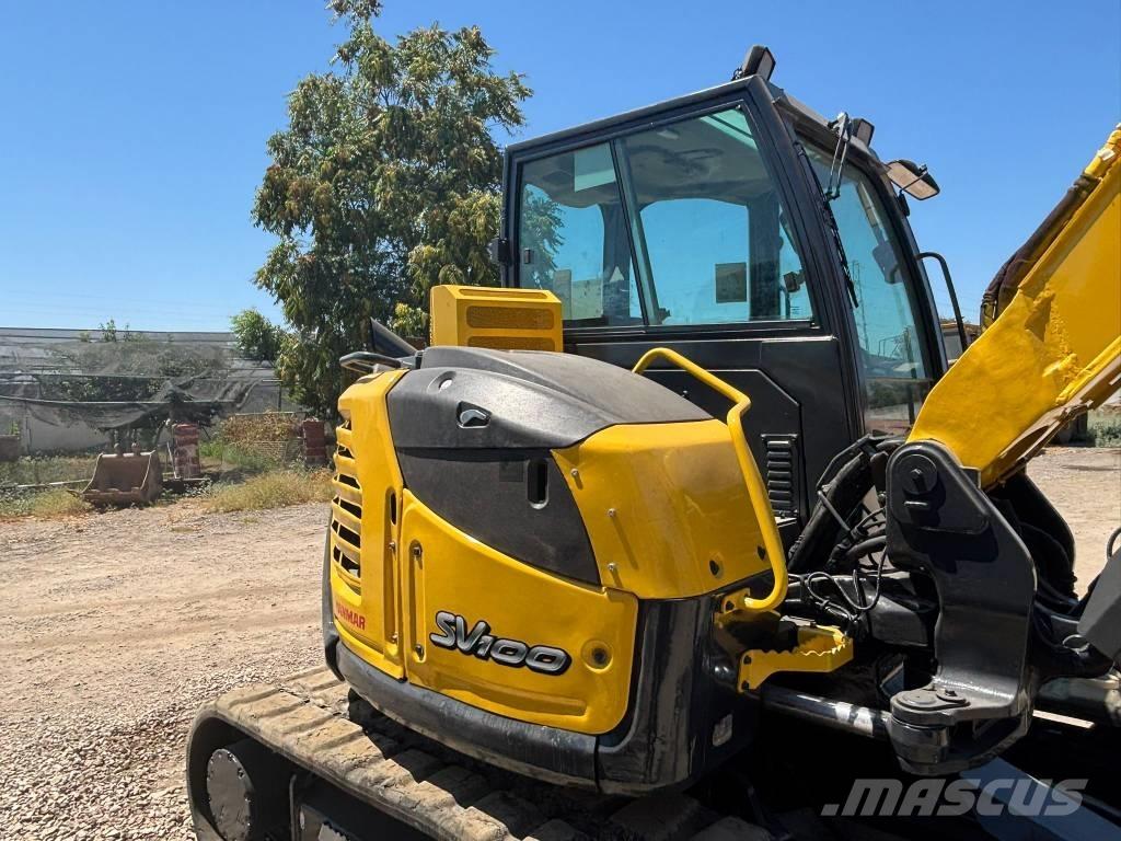 Yanmar SV 100-1 Малые экскаваторы 7т-12т