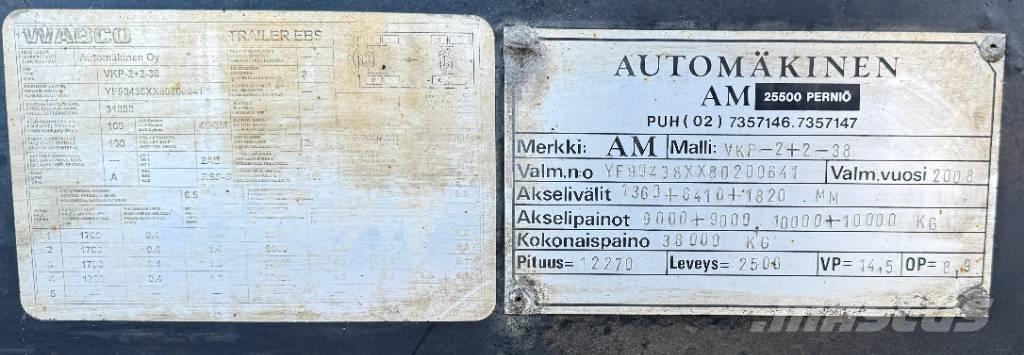 AM VKP-2+2-38 BDF Прицепы