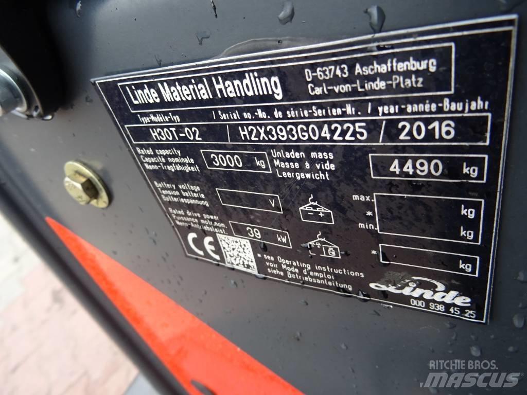 Linde H30T-02 Газовые погрузчики