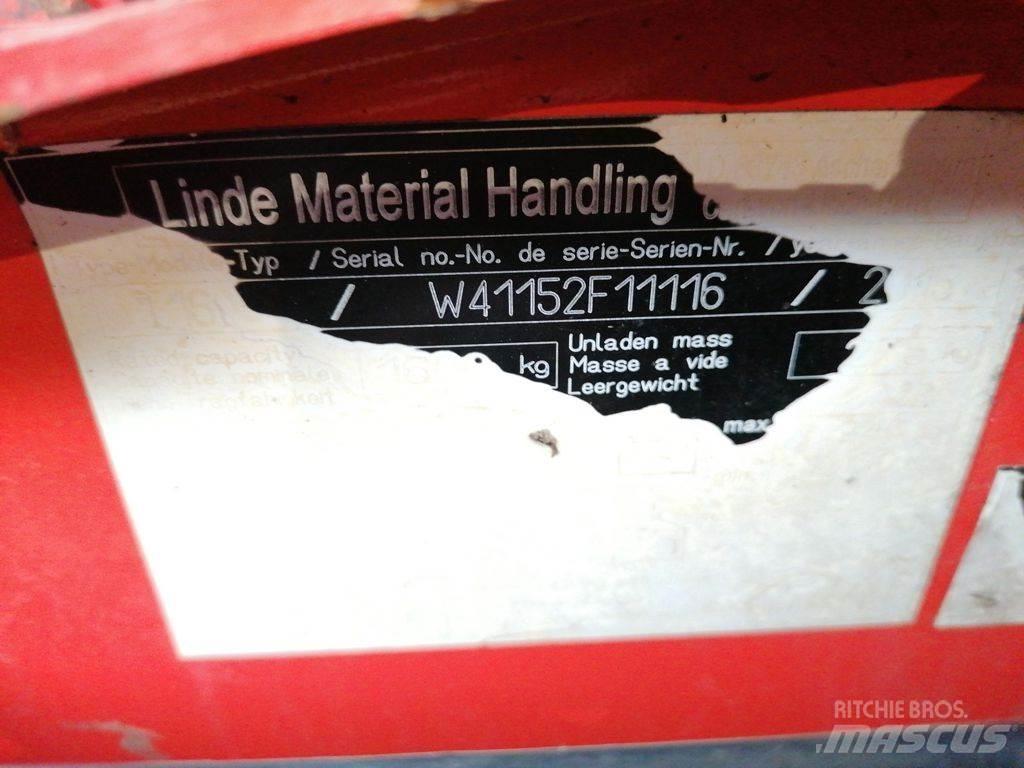 Linde T16 Ручные электрические тележки
