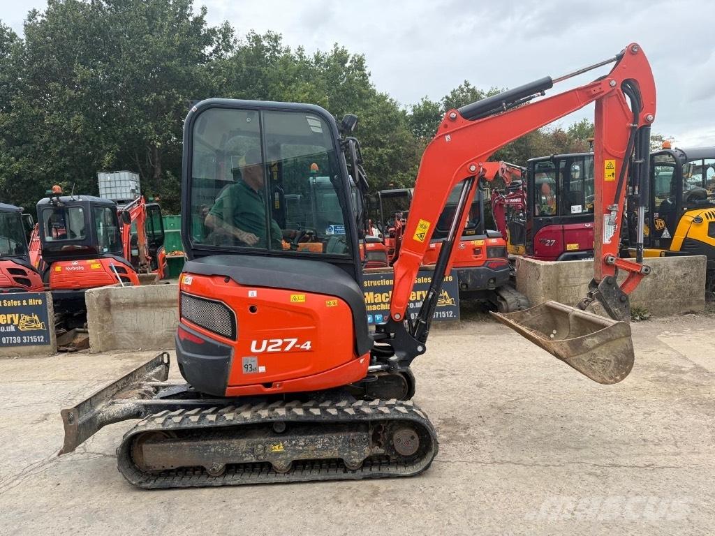 Kubota U 27-4 Мини-экскаваторы