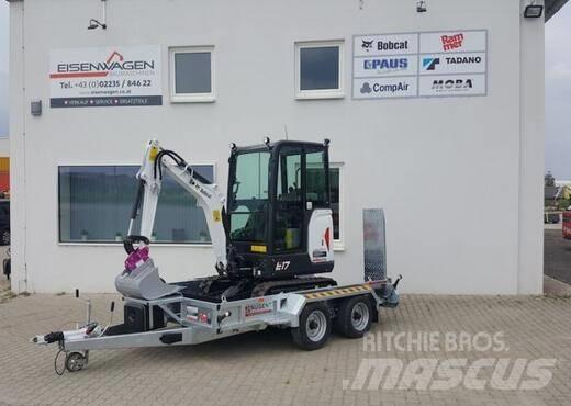 Bobcat E17 Мини-экскаваторы