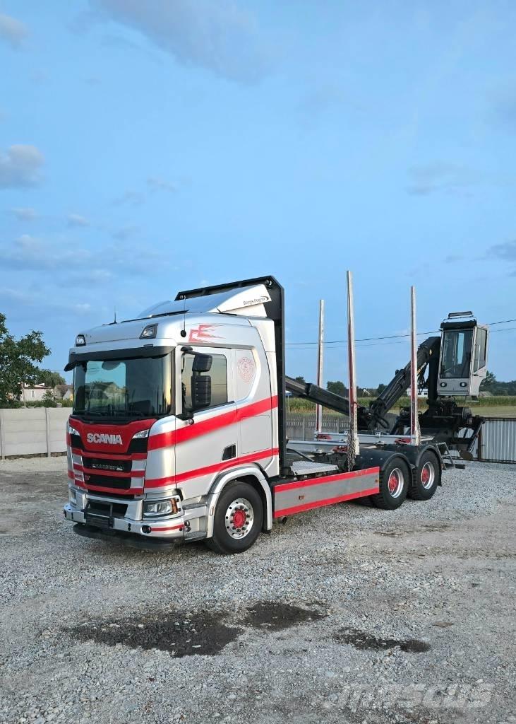Scania R 540 Автомобильные краны