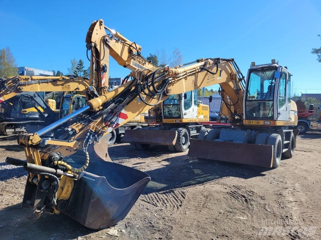 Liebherr 316 Колёсные экскаваторы