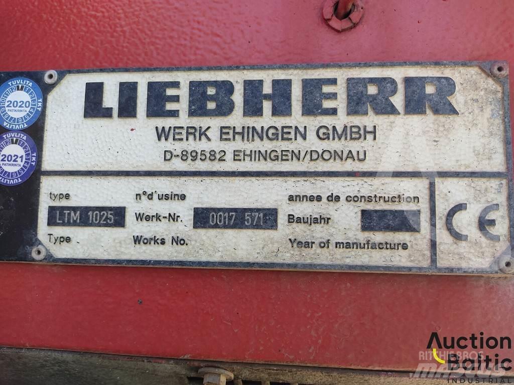 Liebherr LTM 1025 Автокраны