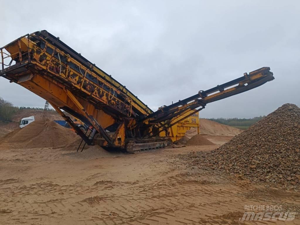 Fintec 570 Мобильные грохоты