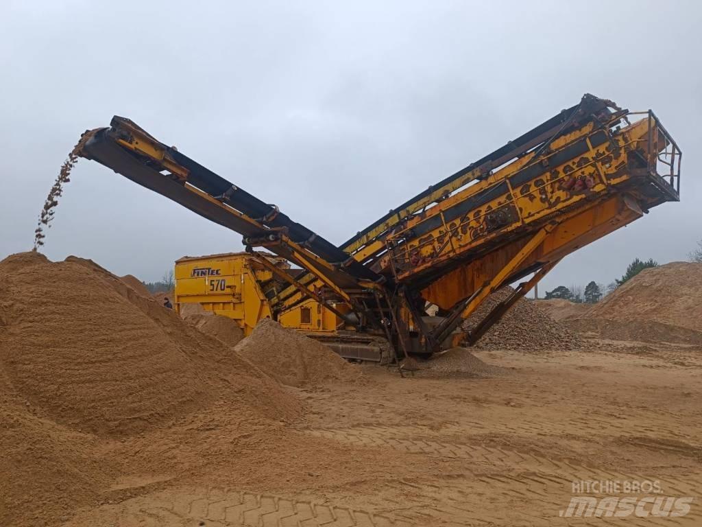 Fintec 570 Мобильные грохоты