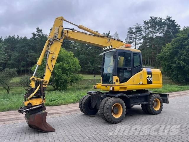 Komatsu PW 160 ES-7K Колёсные экскаваторы