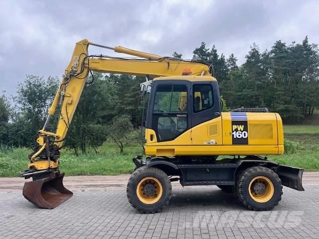 Komatsu PW 160 ES-7K Колёсные экскаваторы