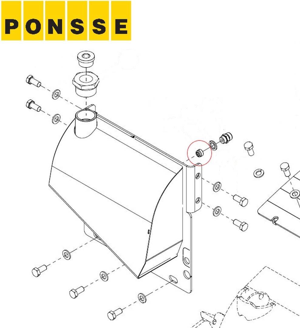 Ponsse 0055026 Харвестерные головки