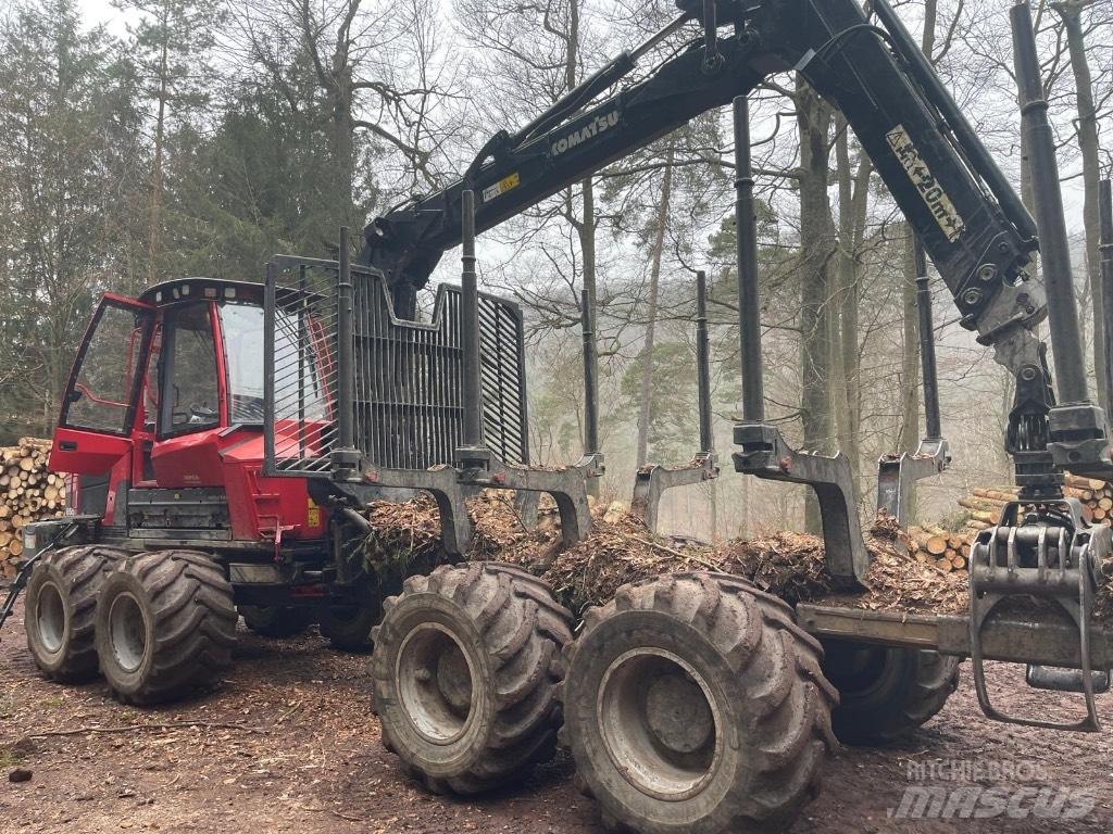 Komatsu 875 Форвардеры
