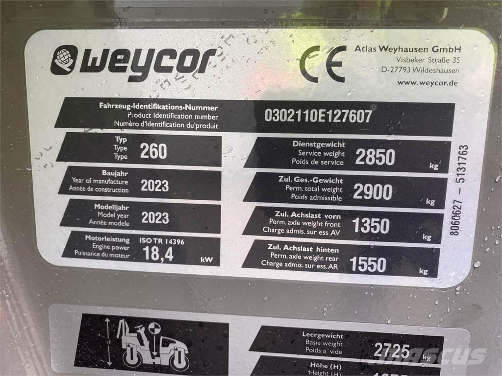 Weycor AW260 Дорожные катки