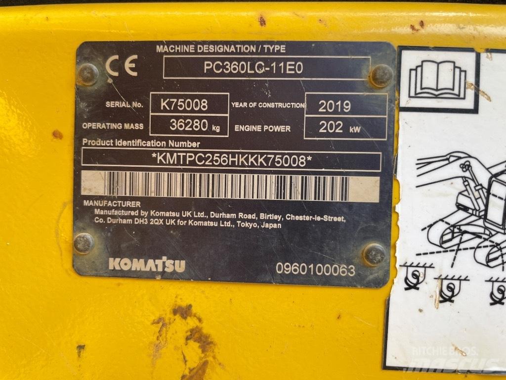 Komatsu PC 360 LC-11 Гусеничные экскаваторы