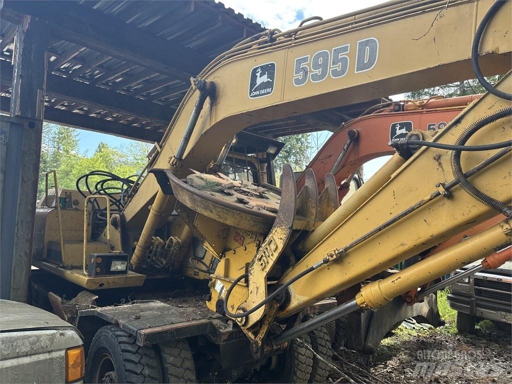 DEERE 595D Колёсные экскаваторы