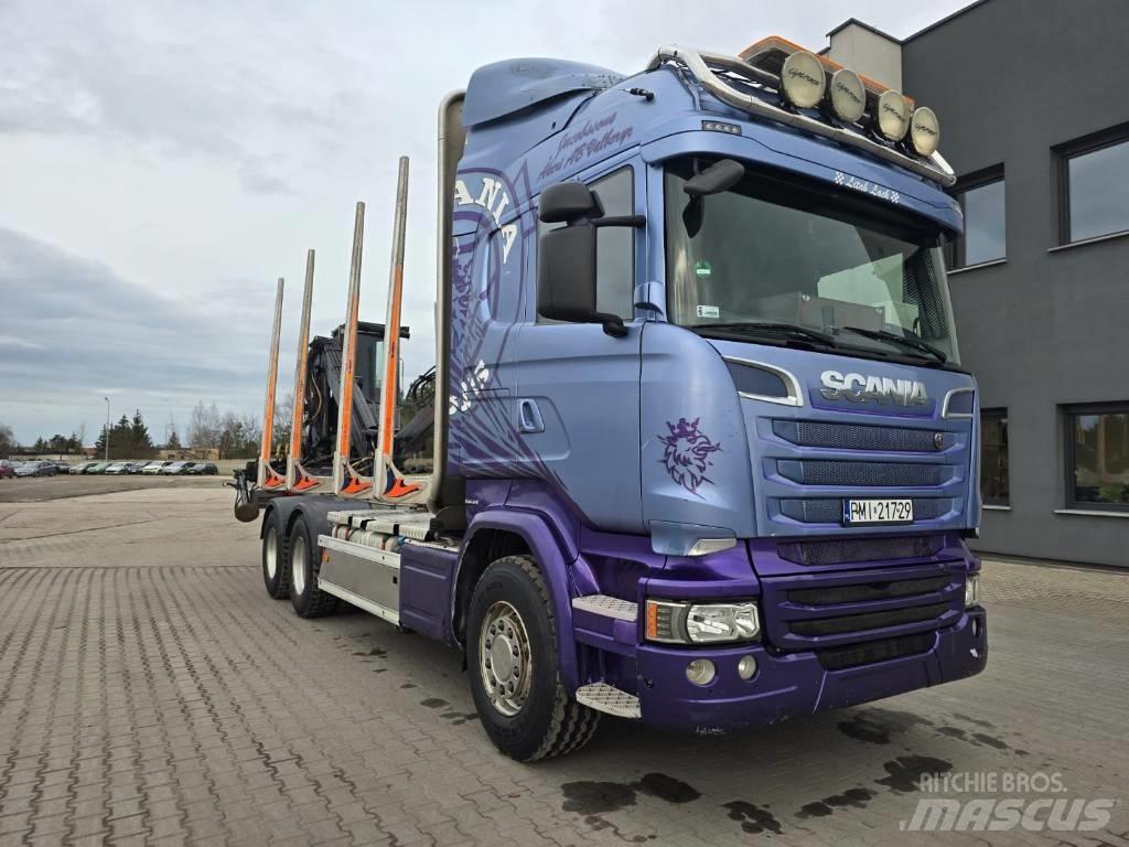 Scania R 580 Лесовозы / Сортиментовозы