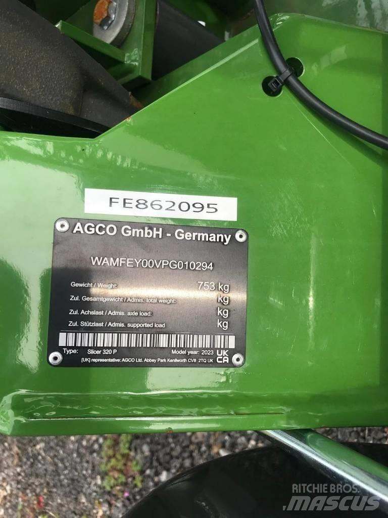Fendt Slicer 320 P Роторные косилки