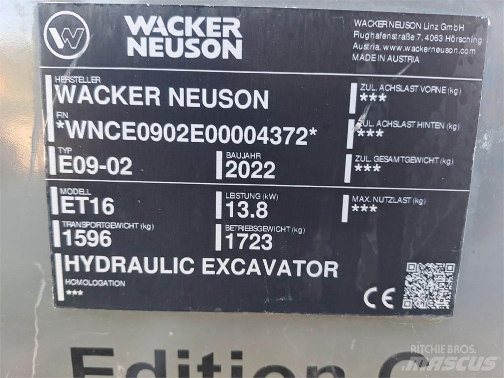 Wacker Neuson ET16 Гусеничные экскаваторы