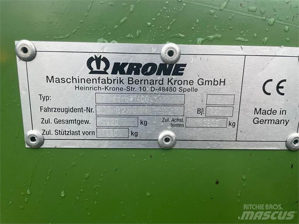 Krone Swadro 1400 Рядковые косилки