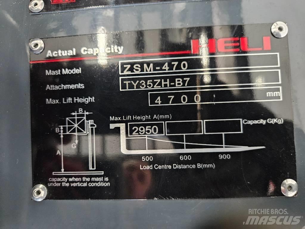 Heli CPCD 35 KU17G3 Дизельные погрузчики