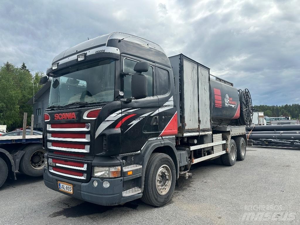Scania R470 6x2 Ассенизаторские машины