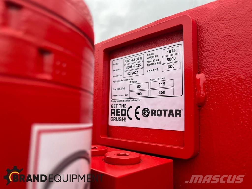 Rotar RPG 4-600 H Грейферы
