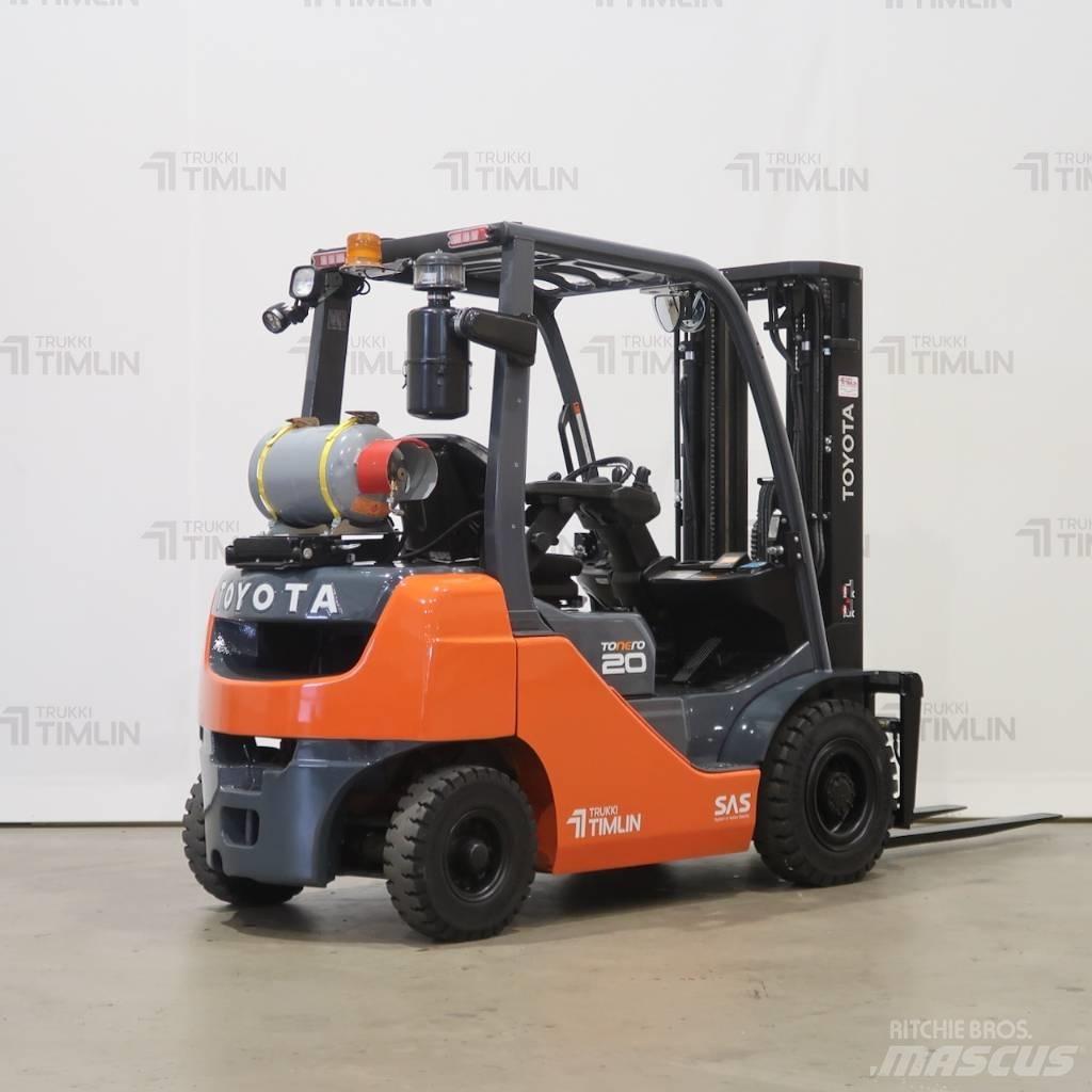 Toyota 02-8FGF20 Газовые погрузчики