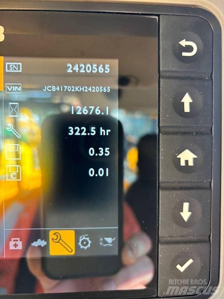 JCB 417 Фронтальные погрузчики