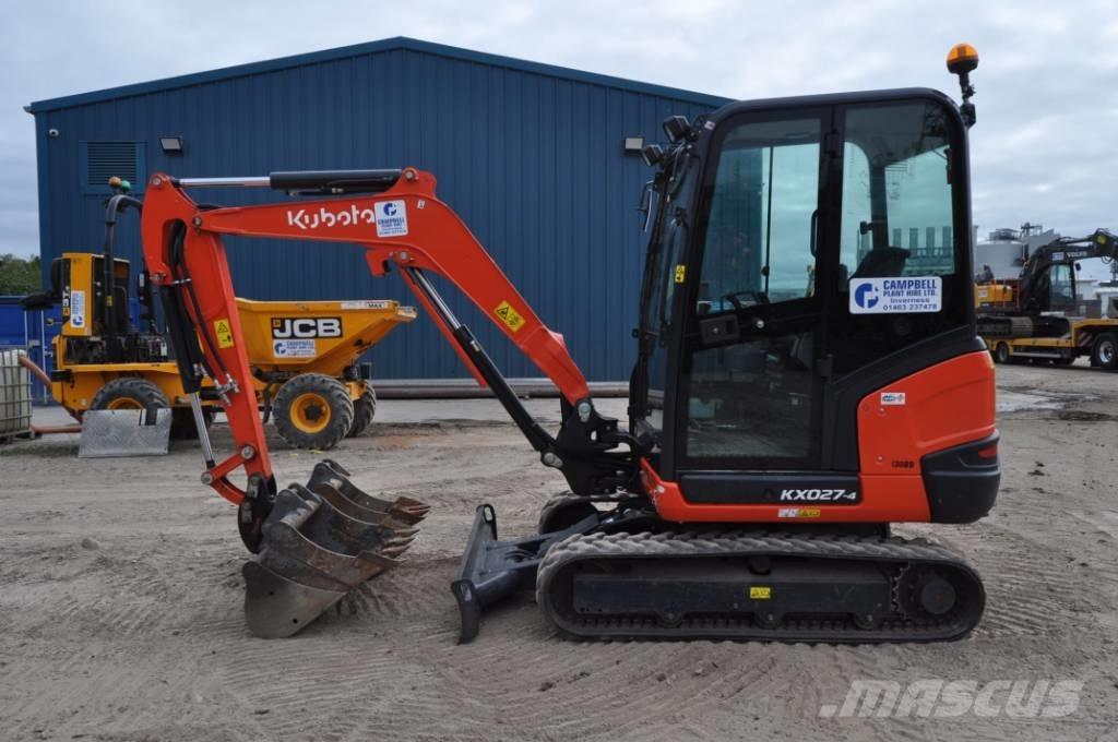 Kubota KX 027-4 Мини-экскаваторы