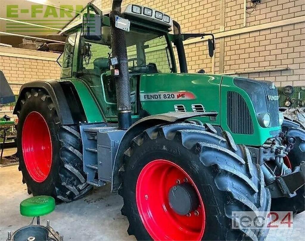 Fendt 820 tms Трактора