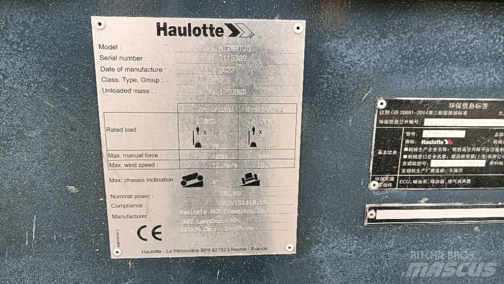 Haulotte HT28RTJO Телескопические подъемники