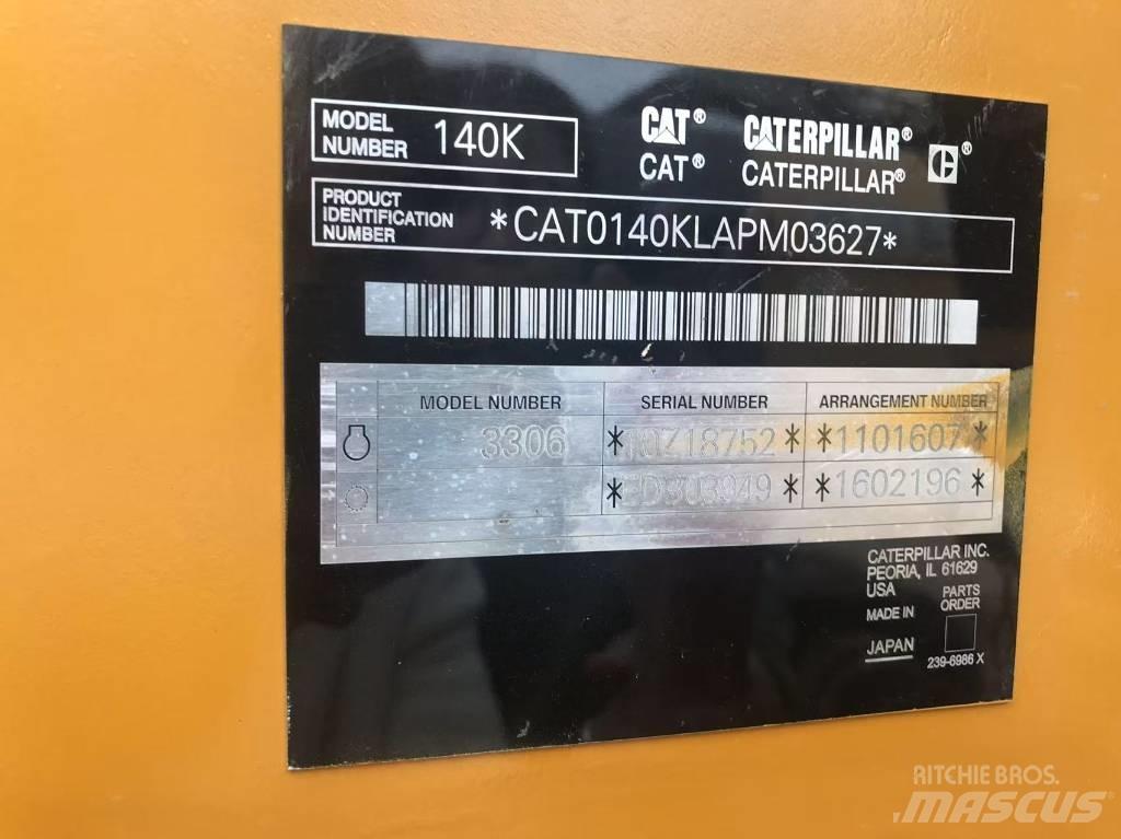 CAT 140k Грейдеры