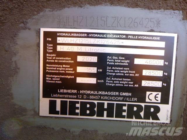 Liebherr LH 40 Перегружатели металлолома/промышленные погрузчики