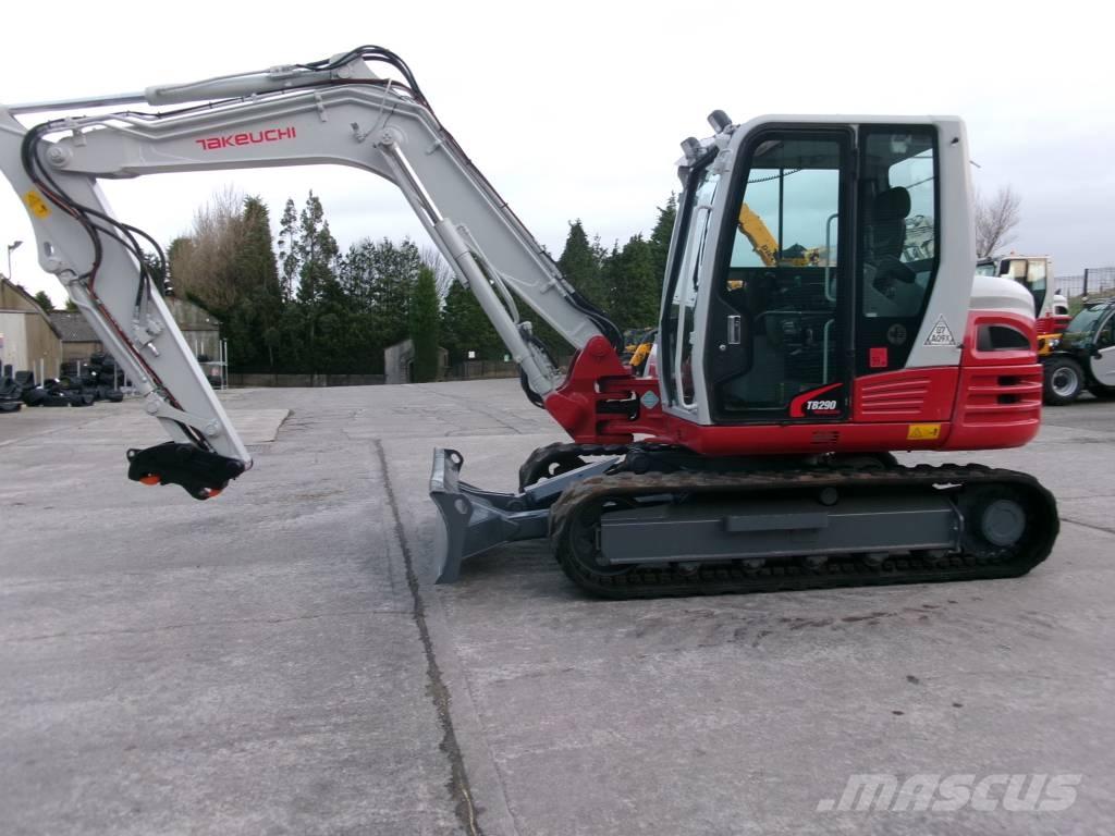 Takeuchi TB 290 Малые экскаваторы 7т-12т