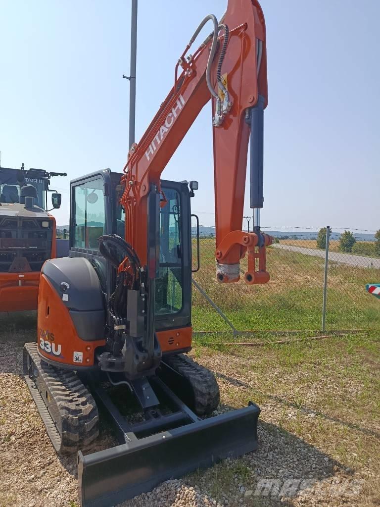Hitachi ZX33U Гусеничные экскаваторы
