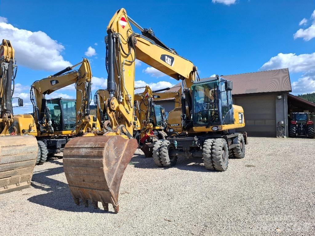 CAT 318 Колёсные экскаваторы