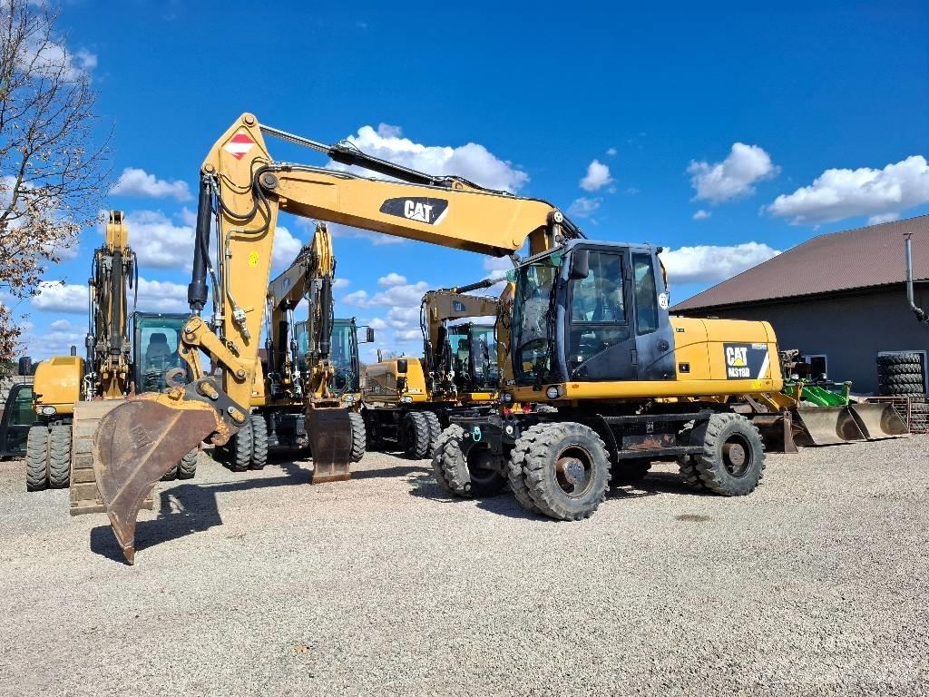 CAT 318 Колёсные экскаваторы