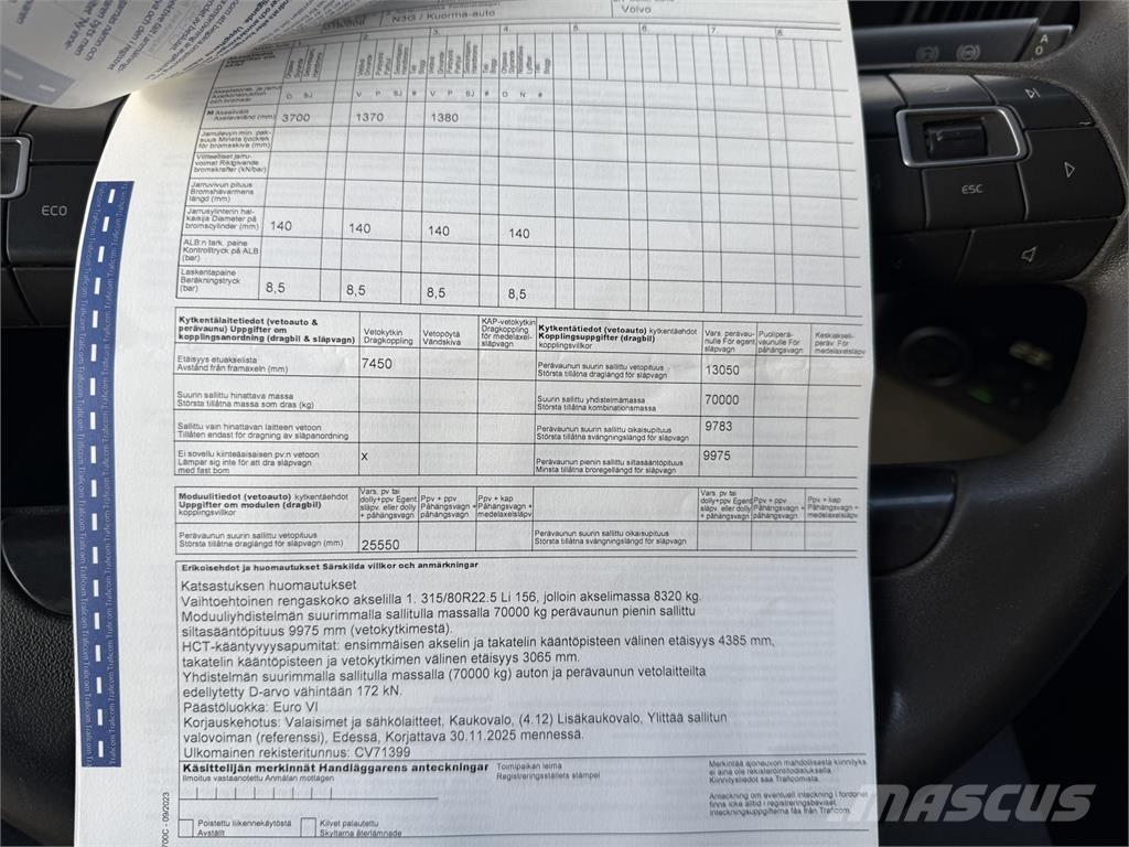 Volvo FMX 500 8X4 Грузовики-Мультилифты