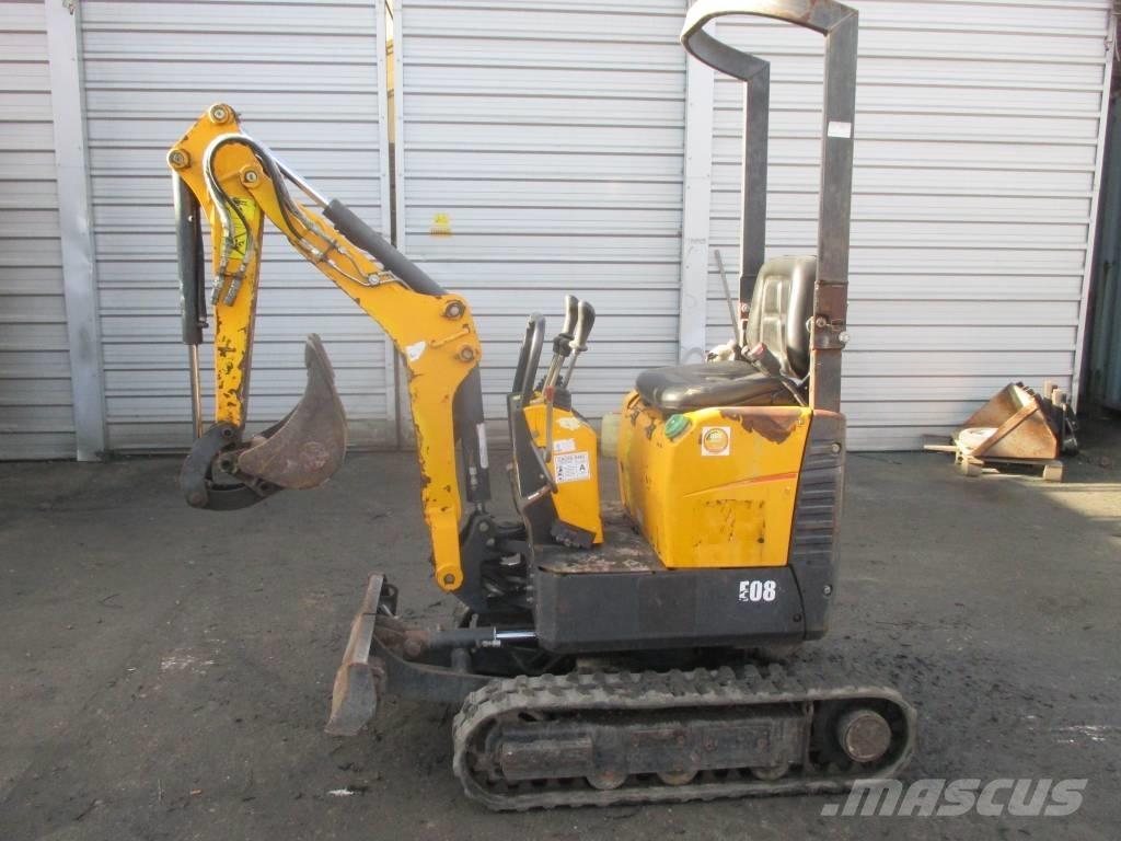 Bobcat E 08 Мини-экскаваторы