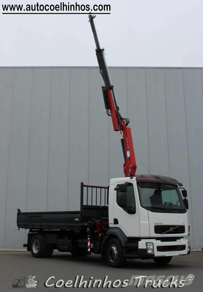 Volvo FL 240 + HMF 635 Грузовики-Самосвалы