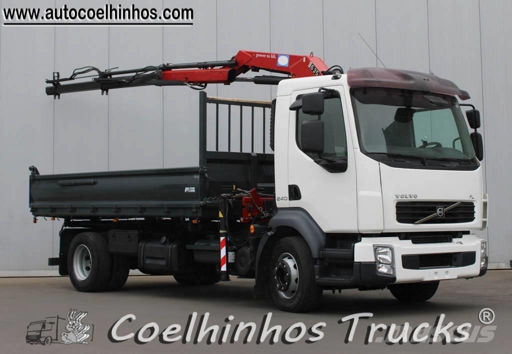 Volvo FL 240 + HMF 635 Грузовики-Самосвалы