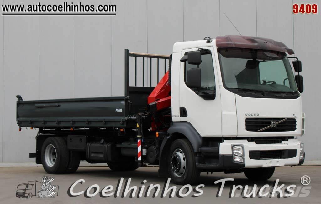 Volvo FL 240 + HMF 635 Грузовики-Самосвалы