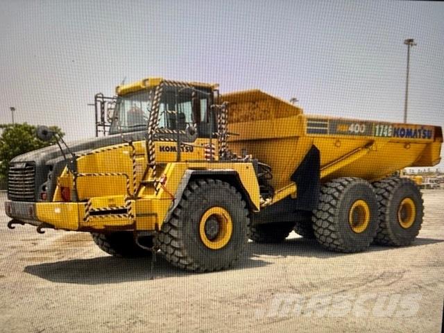 Komatsu HM 400-E Шарнирно-сочленённые самосвалы