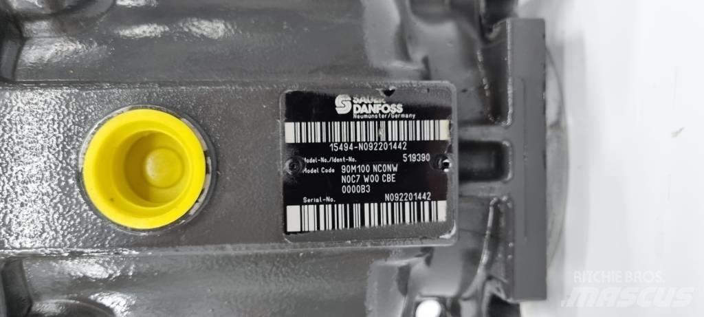 Sauer Danfoss 90M100 Детали гидравлической системы