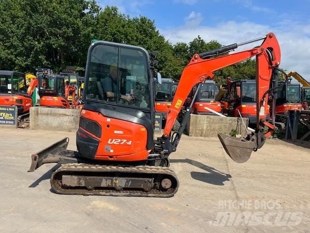 Kubota U 27-4 Мини-экскаваторы